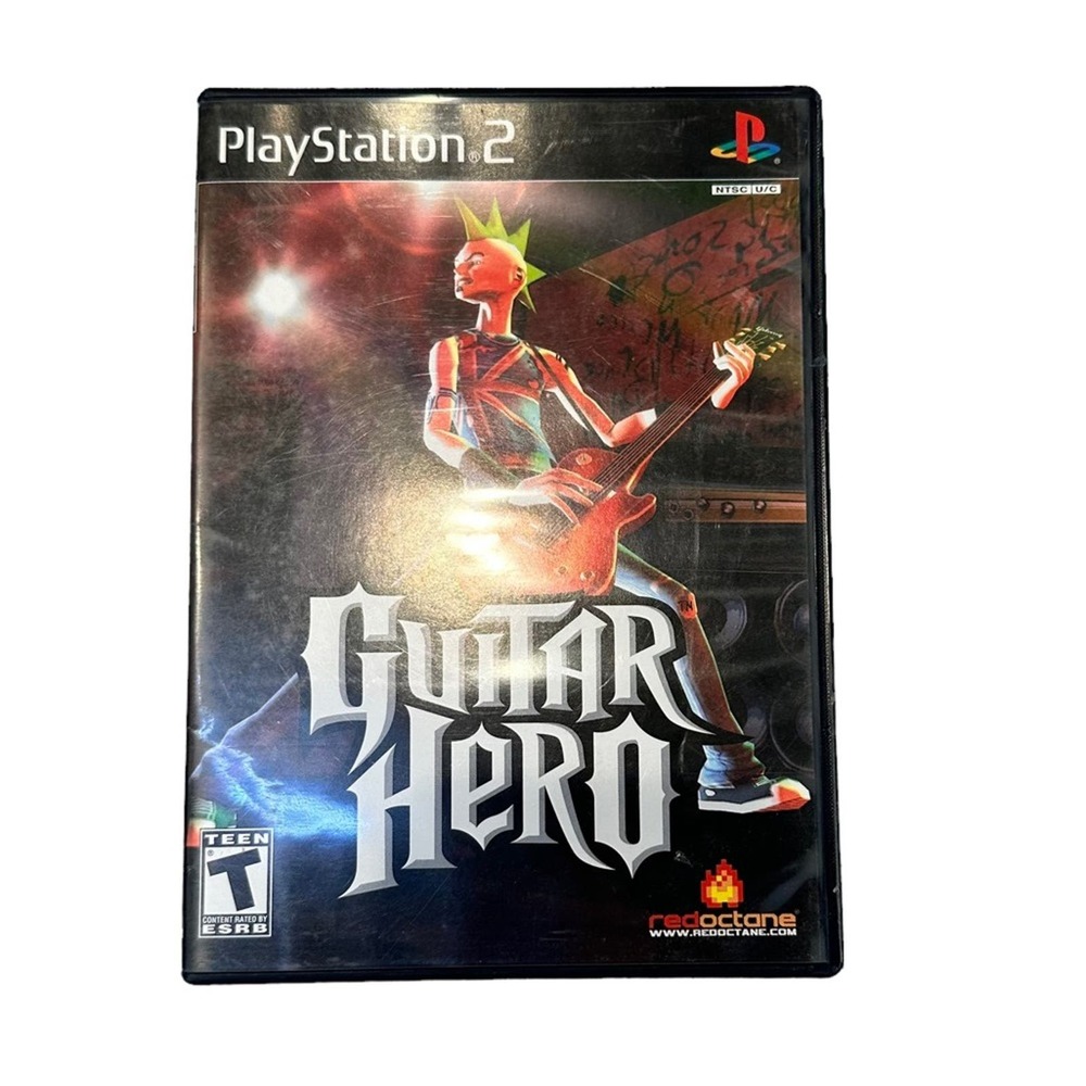 PlayStation 2 Guitar Hero Video Game